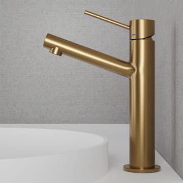 Tvättställsblandare Scandtap Steel Vector Medium