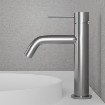 Tvättställsblandare Scandtap Steel Voyage Medium