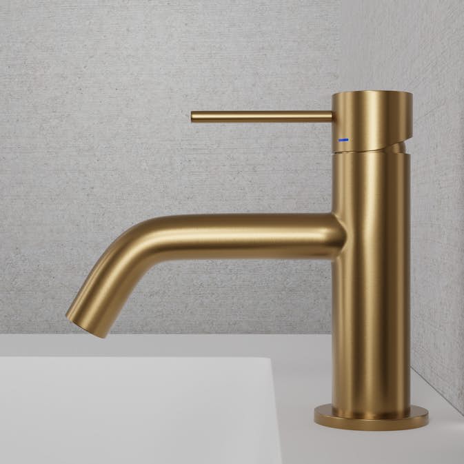 Tvättställsblandare Scandtap Steel Voyage