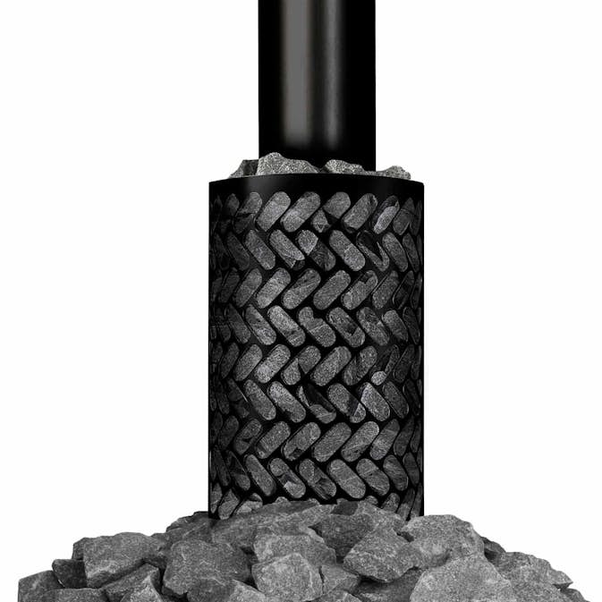 Stenkorg Narvi Runt Rör