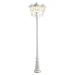 Stolplykta Gnosjö Konstsmide Parma 3-arm E27 med Stolpe