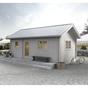 Attefallshus Baseco Storsjö 30 m2 Stuga med Loft