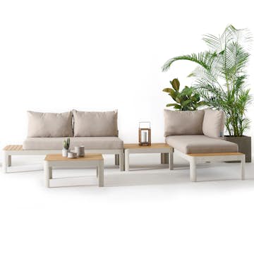 Loungegrupp LifestyleGarden Portals 4-sits med 2 bord