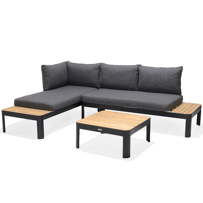 Loungegrupp LifestyleGarden Portals Dark Utomhus