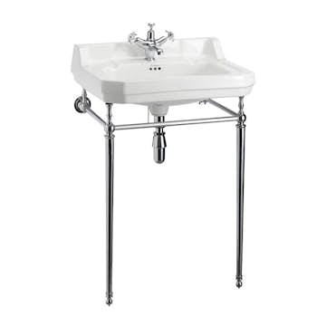 Tvättställ Burlington Edwardian med Handfatsställ 610 mm