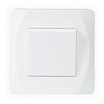 Strömbrytare Malmbergs Nova Infälld Trapp Vit