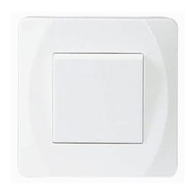 Strömbrytare Malmbergs Nova Infälld Trapp Vit