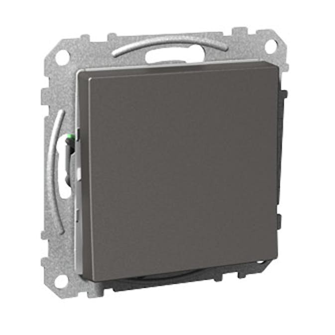 Strömbrytare Schneider Electric Exxact Trapp Antracit