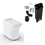 Förbränningstoalett Cinderella Comfort med Installationspaket