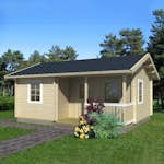 Stuga Palmako Sandra 21,5+3,7 m2