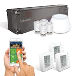 Styrpaket Flooré med 3 trådlösa termostater