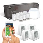 Styrpaket Flooré med 4 trådlösa termostater