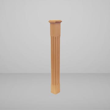 Räckesstolpe Herrljunga Ledstångsfabrik Västeräng/Gläntan