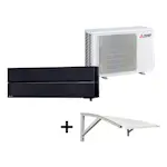 Luftvärmepump Mitsubishi Electric Hero 2.0 LN25 6,3kW Värme SCOP 5,2 Paket med Värmepumpstak