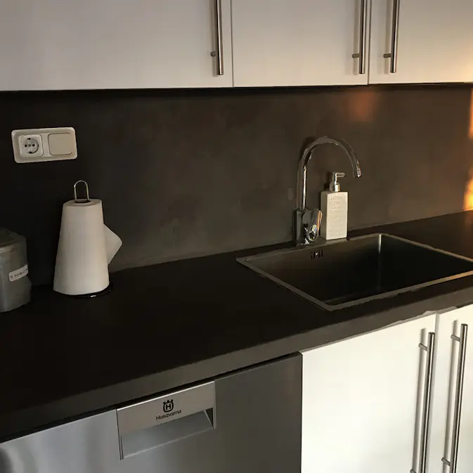 Microcement Design By Cement Färdigblandad Bänkskiva/Stänksk