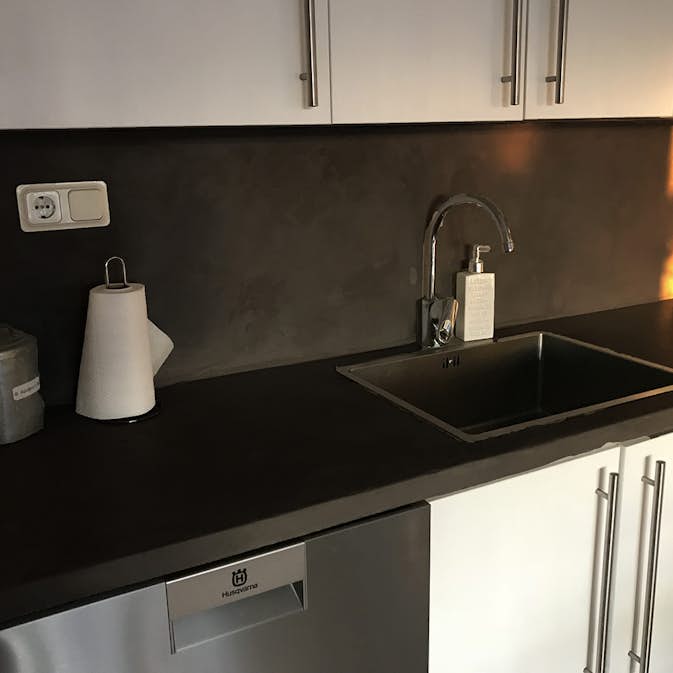 Microcement Design By Cement Färdigblandad Bänkskiva/Stänksk