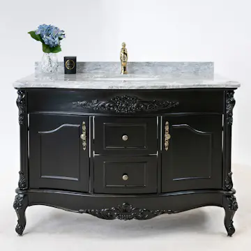 Tvättställsskåp Vesani Ottawa Blå Marmor