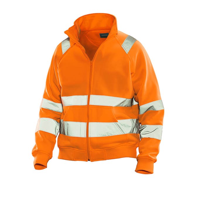 Sweatshirt-jacka Varsel Jobman 5172