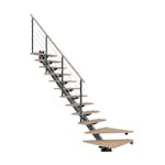 Spartrappa Dolle Sydney Ek Vit-Oljad 1/4 Design