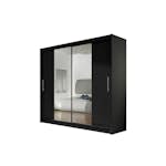 Garderob Scandinavian Choice Prag Förvaring med Skjutdörr och Spegel