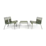 Loungegrupp Comfort Garden Jarva Liten 4-sits Soffgrupp Utomhus i metall