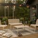 Loungegrupp Comfort Garden Jarva 4-sits Soffgrupp Utomhus i metall