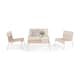 Loungegrupp Comfort Garden Jarva 4-sits Soffgrupp Utomhus i metall