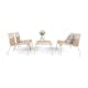 Loungegrupp Comfort Garden Jarva 4-sits Soffgrupp Utomhus i metall
