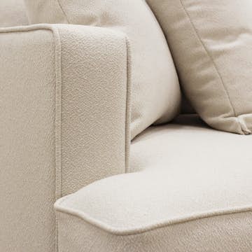 Soffa Scandinavian Choice Rossita 3-sits Djup Soffa med Hel Dyna