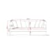 Soffa Scandinavian Choice Rossita 4-sits Djup Soffa