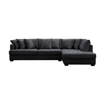 Soffa Scandinavian Choice Rossita 4-sits L-Formad Djup Schäslongsoffa