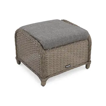 Trädgårdspall deNoord Marcus Fotpall till Öronlappsfåtölj Utomhus