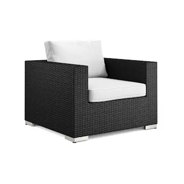 Trädgårdsfåtölj Comfort Garden Bahamas Loungefåtölj utomhus i konstrotting