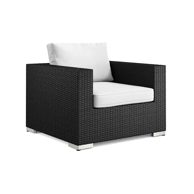 Trädgårdsfåtölj Comfort Garden Bahamas Loungefåtölj utomhus i konstrotting