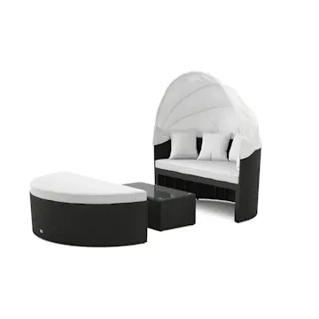 Solstol Comfort Garden Florens solsäng utomhus