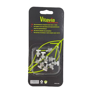 T-bult & Mutter Vitavia För Montering av Växthus 10 st