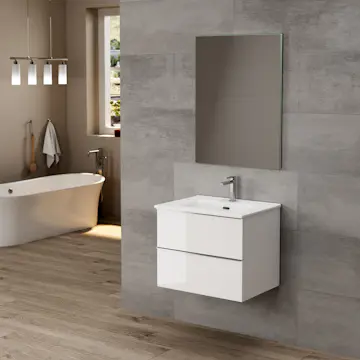 Tvättställsskåp Tenfors Harmoni med Tvättställ