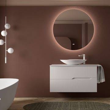 Tvättställsskåp Tenfors Bambu