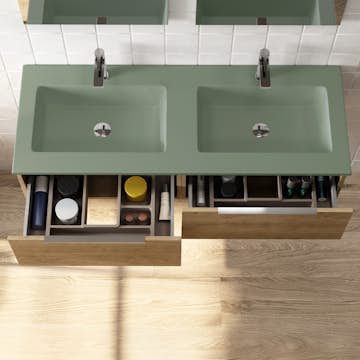 Tvättställ Tenfors Alpin XL Solid Surface 120 cm