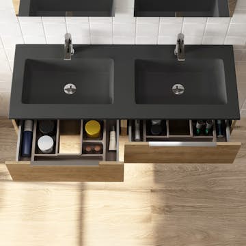 Tvättställ Tenfors Alpin XL Solid Surface 120 cm