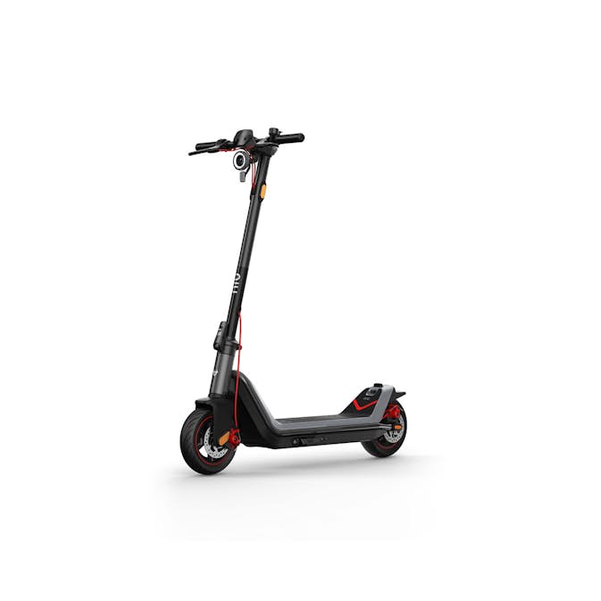 Elscooter NIU KQi3 MAX EU-BG Elsparkcykel i Svart med Trippel-Bromssystem 25 km/h