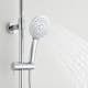Takduschset Bathlife Svalla med Badkarsblandare