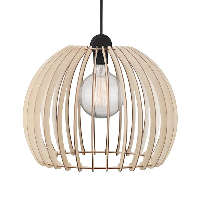 Taklampa Nordlux Chino E27 Trä