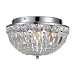 Plafond Markslöjd Estelle Dimbar Taklampa Kristall & Metall