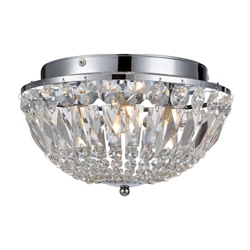 Plafond Markslöjd Estelle Dimbar Taklampa Kristall & Metall
