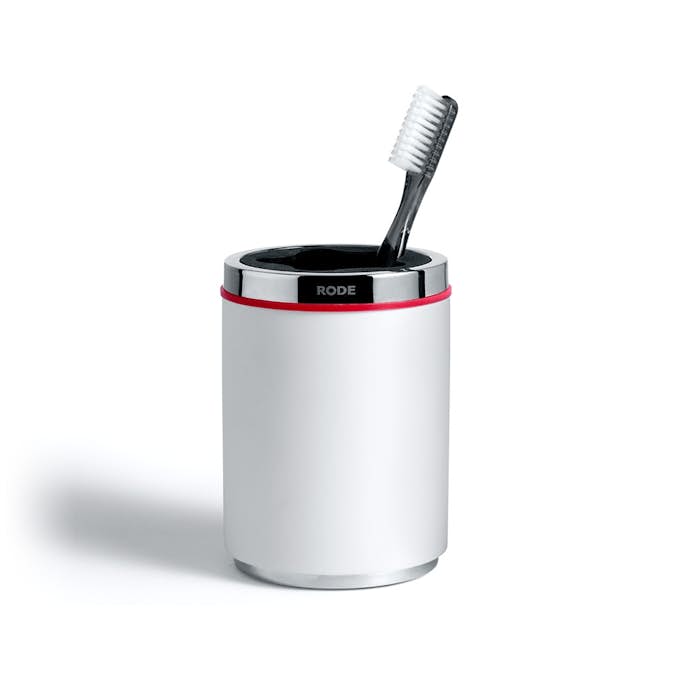 Tandborstmugg Rode Bath Mafalda Vit