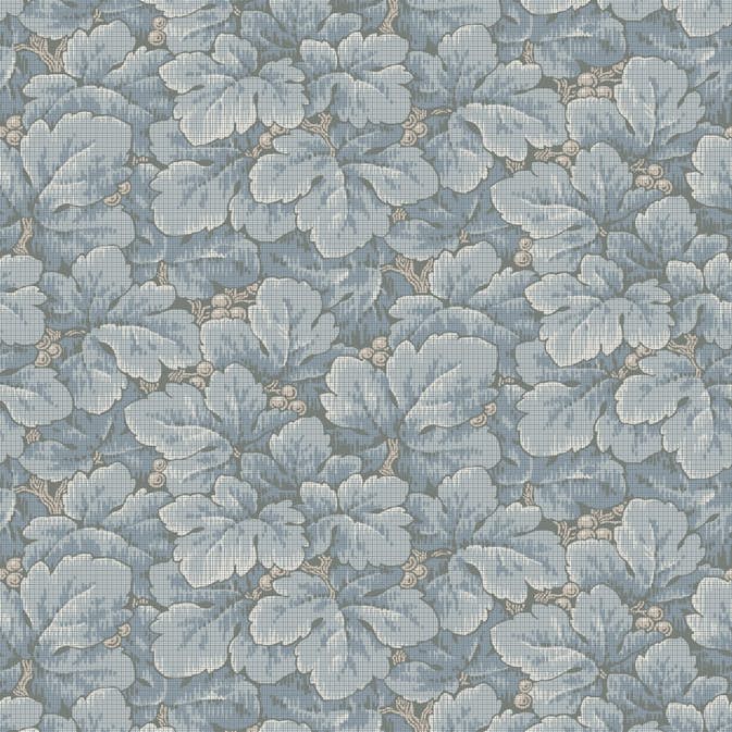 Tapet Boråstapeter Anno 4545 Waldemar EasyUp, Mönstrad Blå