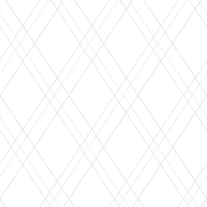 Tapet Duro Spira Harry 368-01 Geometrisk EasyUp, Mönstrad Silver