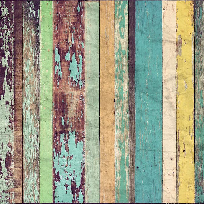 Tapet Idealdecor Non-Woven Colored Wooden Wall