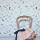 Tapet Mimou Butterfly White/Bronze